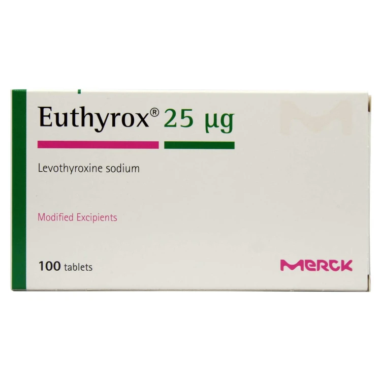 Euthyrox 25Mcg Tabs 100's